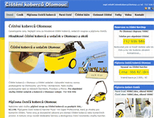Tablet Screenshot of cistenikobercuolomouc.cz